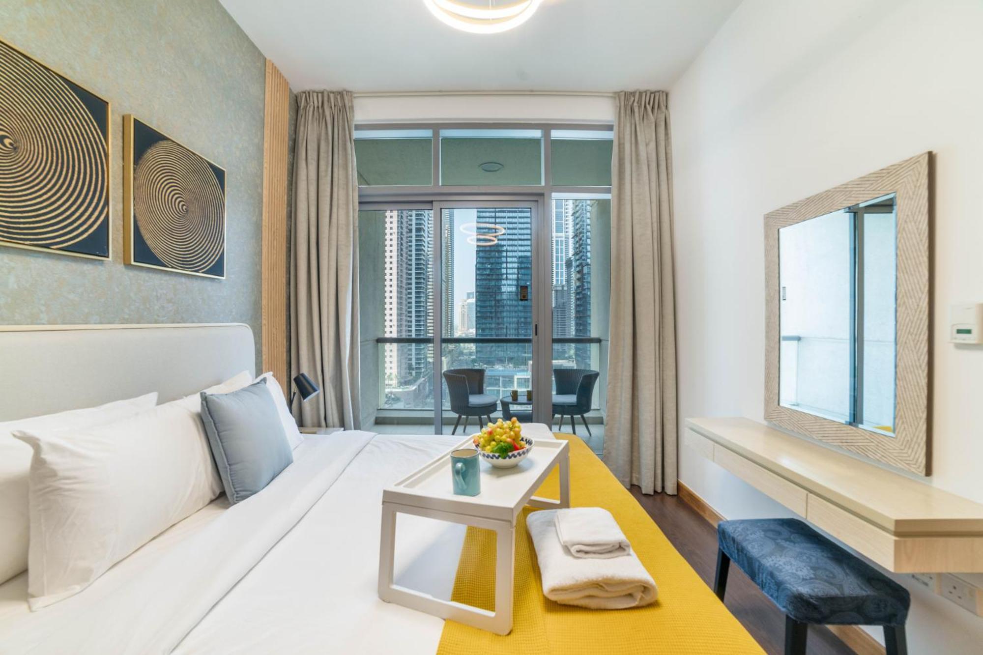 Vacay Lettings - Iris Blue Spectacular Marina View Apartment Dubai Buitenkant foto