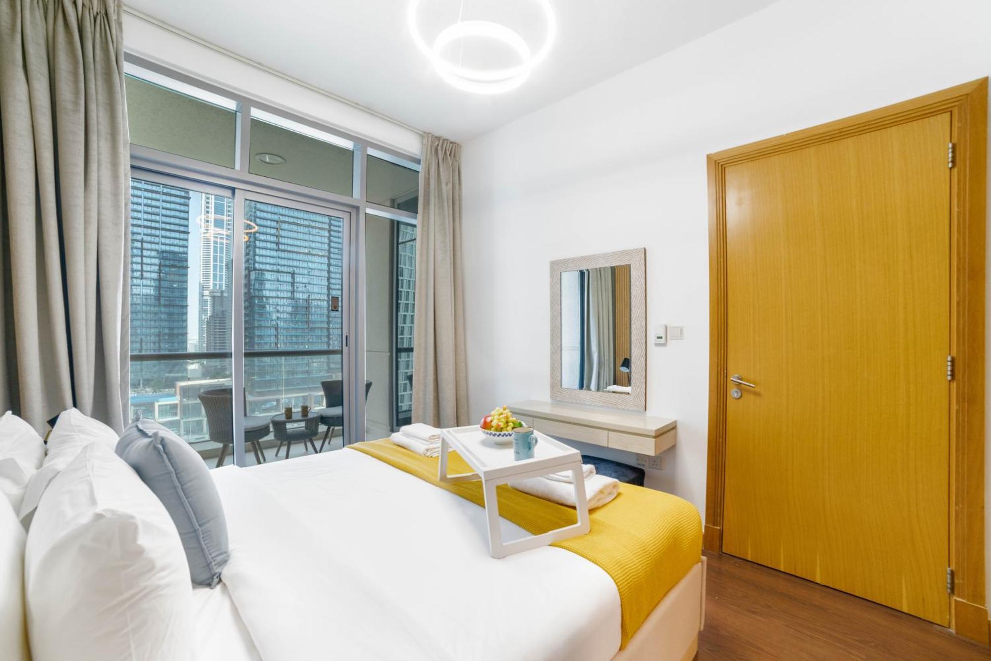 Vacay Lettings - Iris Blue Spectacular Marina View Apartment Dubai Buitenkant foto